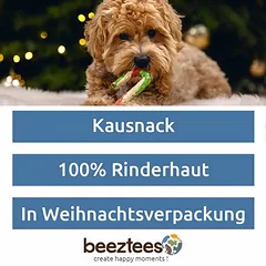 beeztees Weihnachtszuckerstange Munchy für Hunde
