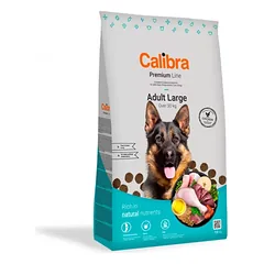 CALIBRA Dog Premium Line sausas maistas didelių veislių suaugusiems šunims su vištiena 12 kg