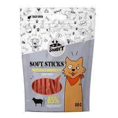 Mr. Bandit Soft Sticks skanėstai šunims lazdelės su ėriena, 80 g