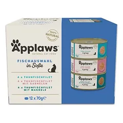 Applaws Cat padaže, drėgnas maistas katėms, ekonominė pakuotė 24 x 70 g