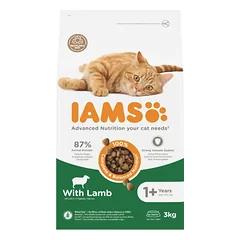 IAMS sausas maistas katėms su ėriena, 3 kg