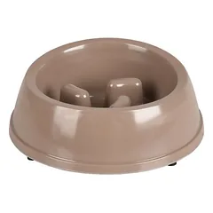 Flamingo lėto valgymo dubenėlis Mangi, taupe spalvos, Talpa: 500 ml — 2 nuotrauka