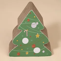 TIAKI Kratzpappe Weihnachtsbaum