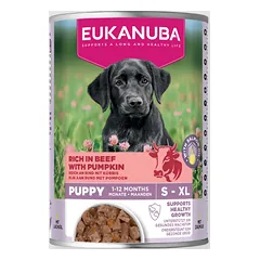 EUKANUBA Life Care Puppy Rich in Beef 400 g paštetas šuniukams, turintis jautienos ir moliūgo parduotuvėje Petz.lt