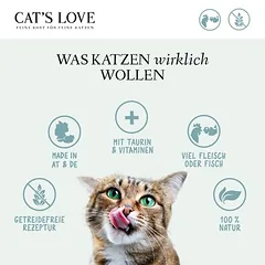Cat´s Love Senior Ente, < 1,4 kg — 5 nuotrauka