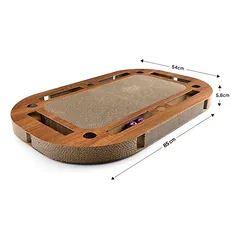 Canadian Cat Company žaislas katėms PlayPlate XL, riešutmedžio spalvos, Dideliems > 5 kg — 2 nuotrauka
