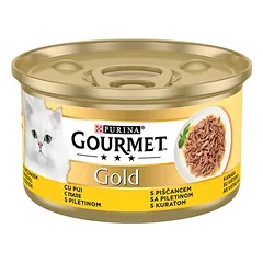 Didelė pakuotė Gourmet Gold sultingos švelnios juostelės 96 x 85 g, drėgnas maistas katėms, Huhn, Meeresfisch, Rind, Lachs — 5 nuotrauka