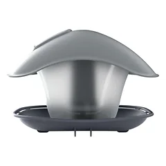 Lesyklėlė paukščiams 182*248*174 mm šv.pilka BIRDYFEED SQUARE Prosperplast