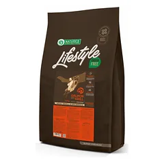 NATURE’S PROTECTION LIFESTYLE SMALL & MINI BREEDS ADULT GRAIN FREE SALMON WITH KRILL SAUSAS PAŠARAS ŠUNIMS 10kg