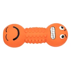 Trixie Smiley Dumbbell lateksinis žaislas šunims su šypsenėle, 19 cm, 1 vnt. — 2 nuotrauka