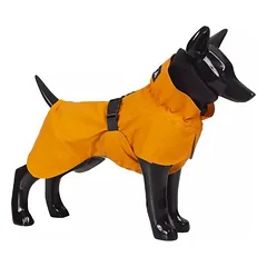 PAIKKA šildantis lietpaltis šunims Recovery Raincoat, oranžinis