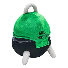 Beeztees Hundespielzeug Grillmeister aus Plüsch grün/schwarz