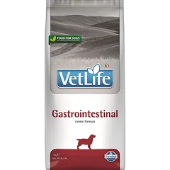FARMINA Vet Life Gastrointestinal Dog 12 kg šunų ėdalas, skirtas šunims su virškinimo sutrikimais + 3 x FARMINA Vet Life Dental Treat Gastrointestinal Mini 60 g (7 vnt.) NEMOKAMAI!