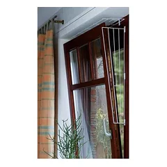 TRIXIE Langų apsauginės grotelės baltos, vertikalios x 2