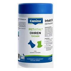 Canina Petvital Ohrentücher