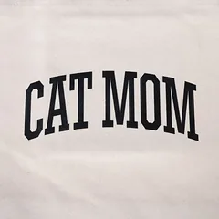TIAKI drobinis pirkinių krepšys „Cat Mom“, L 50 x H 35 cm — 3 nuotrauka