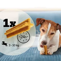 Pedigree Dentastix Light: dantų priežiūros skanėstas mažiems šunims (3 - 10 kg) — 5 nuotrauka