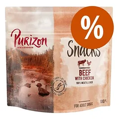 Purizon ekonominė pakuotė skanėstai šunims 3 x 100 g