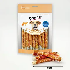 Dokas kramtomoji lazdelė su vištienos krūtinėle, skanėstai šunims — 2 nuotrauka