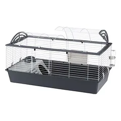 Ferplast narvas smulkiems gyvūnams Casita 120, pilka: L 119 x B 58 x H 61 cm — 2 nuotrauka