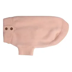 PAIKKA Hunde Strickpullover "Furry" rosa