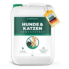 Silberkraft Hunde- und Katzenabwehrspray – Fernhaltespray (Repellent)