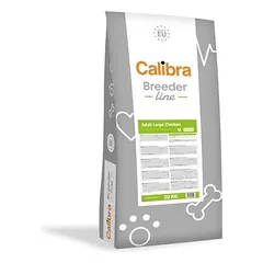 CALIBRA Dog Breeder Line sausas maistas suaugusiems didelių veislių šunims su vištiena 20 kg