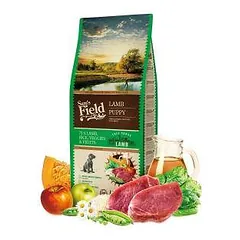 Sausas ėdalas šuniukams: Sams Field DOG Fresh Lamb&Rice PUPPY ALL 13 kg.
