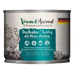 Venandi Animal Monoprotein drėgnas maistas katėms 6 x 200 g — 4 nuotrauka