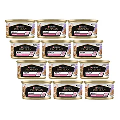 PRO PLAN Adult Delicate Šlapias kačių ėdalas su kalakutiena 12x85g