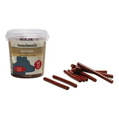Beeztees Hundesnack Rind Rollen 500 g