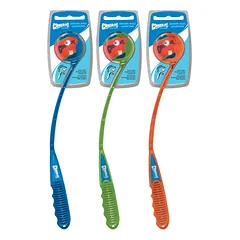 CHUCKIT Junior kamuoliuko mėtymo lazda šunims, 45 cm, mėlyna