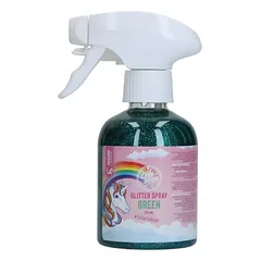 Lucky Horse Unicorn blizgantis purškiklas arkliams, žalias 250 ml