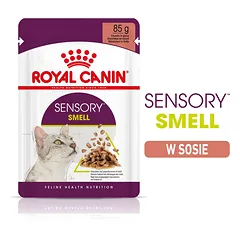 ROYAL CANIN Sensory Smell gravy 24x85 g gabalėliai padaže suaugusioms katėms, skatinantys uoslę