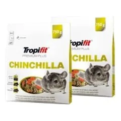 Maistas šinšiloms Tropifit Premium Plus Chinchilla 2x750 g