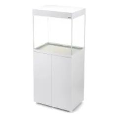 Opti Set 130 akvariumas stačiakampis, baltas, 61x41x56 cm, 130 l — 2 nuotrauka