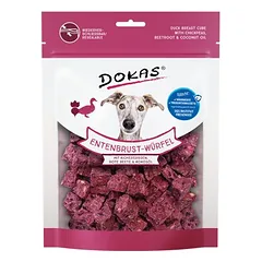 Dokas Entenbrust-Würfel mit Kichererbsen, Rote Beete, Kokos 150 g - 8