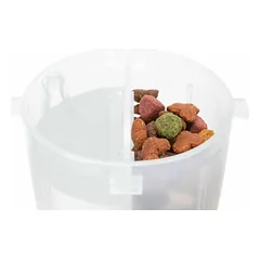 Trixie Food And Water Container kelioninis buteliukas su dviem skyriais ir dubenėliais, 2 x 0.35 l, ø11 x 23 cm — 4 nuotrauka