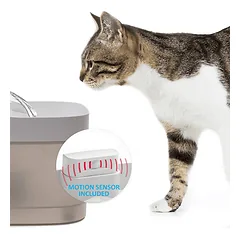 Comfy Catspring vandens fontanas katei su judesio detektoriumi, 2.5l — 5 nuotrauka