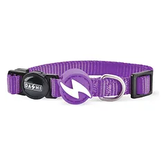 Dashi Solid Cat Collar - nailoninis katės antkaklis, ryškios spalvos, Zielony — 2 nuotrauka