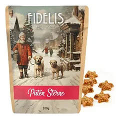 FIDELIS kalakutienos žvaigždutės, skanėstai šunims 100 g