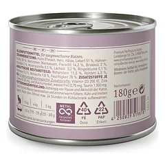 WILDES LAND Ragout konservai katėms su vištiena, triušiena ir daržovėmis 180 g — 2 nuotrauka