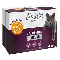 Smilla Frischebeutel Adult Hairball Häppchen in Sauce mit Gemüse