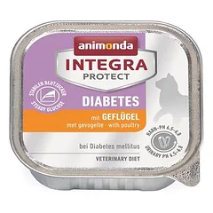 Animonda Cat lėkštutė Integra Protect Diabetes 16 x 100 g drėgnas maistas katėms — 4 nuotrauka