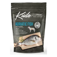 Kudo Adriatic Fish Mini Adult sausas maistas suaugusiems šunims 3 kg