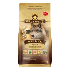 WOLFSBLUT Wild Duck Adult sausas maistas suaugusiems šunims su antiena ir bulvėmis, 2 kg