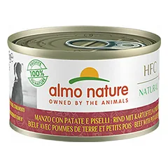 Almo Nature HFC Natural liellops ar kartupeļiem un zirņiem 95 g - konservi suņiem