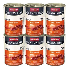 GranCarno rinkinys su jautiena ir vištiena 6 x 400 g