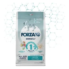 FORZA10 Monodiet All Breed Puppy sausas maistas šuniukams su žuvimi