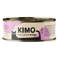 Kimo Tuna&Chicken in Jelly konservai katėms su tunu ir vištiena
